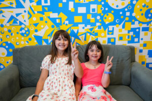 Two kids in the photo